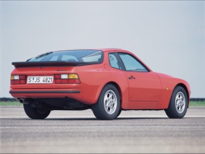 1982 Red Porsche 944