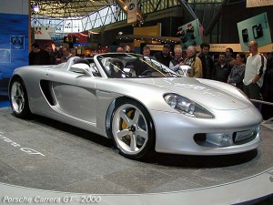 2000 Porsche Carrera GT Prototype Front angle view