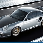2011 Porsche 911 GT2 RS wallpaper Side angle top view