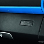 2010 blue Porsche 911 Speedster Interior
