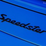 2010 blue Porsche 911 Speedster Sign
