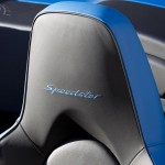 2010 blue Porsche 911 Speedster Interior Seats