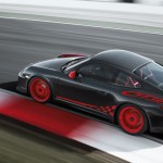 2010 Grey Black Guards Red Porsche 911 GT3 RS wallpaper Side angle top view