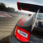 2010 Grey Black Guards Red Porsche 911 GT3 RS wallpaper Rear view