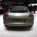 2011 Geneva Motor Show Porsche Panamera Hybrid Rear view