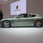 2011 Geneva Motor Show Porsche Panamera Hybrid Side view