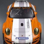 2011 Porsche 911 GT3 R Hybrid 2.0 Front top view
