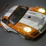 2011 Porsche 911 GT3 R Hybrid 2.0 Front top angle view