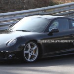 2012 Porsche 911 (991) spy shots Side angle view