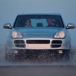 Porsche Cayenne 2003 wallpaper Front view