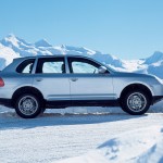 Porsche Cayenne 2004 1600x1200 wallpaper Side view