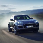 Porsche Cayenne 2008 1600x1200 wallpaper Front angle view