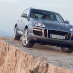 Porsche Cayenne 2008 1600x1200 wallpaper Front angle view