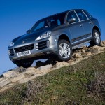 Porsche Cayenne 2008 1600x1200 wallpaper Front angle view