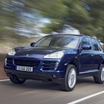 Porsche Cayenne 2008 1600x1200 wallpaper Front angle view