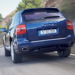 Porsche Cayenne 2008 1600x1200 wallpaper Rear view