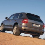 Porsche Cayenne 2008 1600x1200 wallpaper Rear angle view