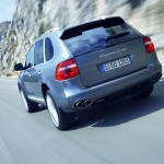 Porsche Cayenne 2008 1600x1200 wallpaper Rear angle view