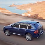 Porsche Cayenne 2008 1600x1200 wallpaper SIde angle top view