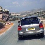 Porsche Cayenne 2008 1600x1200 wallpaper Rear view