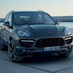 Porsche Cayenne 2011 1600x1200 wallpaper Front angle view