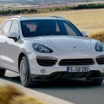 Porsche Cayenne 2011 1600x1200 wallpaper Front angle view