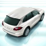 Porsche Cayenne 2011 1600x1200 wallpaper Rear angle top view