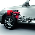 Classic Silver Metallic Porsche Cayenne Hybrid 2008 1600x1200 wallpaper Chassis