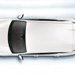 Sand White Porsche Cayenne S Hybrid 2011 3000x1560 wallpaper Top view