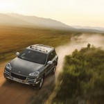Umber Metallic Porsche Cayenne S Transsyberia 2010 1600x1200 wallpaper Front top view