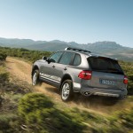 Umber Metallic Porsche Cayenne S Transsyberia 2010 1600x1200 wallpaper Rear angle view