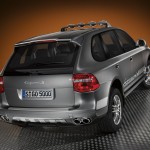 Umber Metallic Porsche Cayenne S Transsyberia 2010 1600x1200 wallpaper Rear angle view
