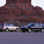 Porsche Cayenne Turbo 2004 1600x1200 wallpaper Side view