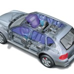Porsche Cayenne Turbo 2004 1600x1200 wallpaper Top angle view Chassis