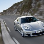 Porsche Panamera 2010 1600x1200 wallpaper Front angle view