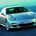 Porsche Panamera 2010 1600x1200 wallpaper Front angle view