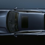 Aqua Blue Metallic Porsche Panamera 4S 2011 wallpaper Top view