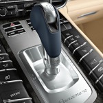 Aqua Blue Metallic Porsche Panamera 4S 2011 wallpaper Interior