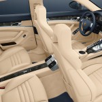 Aqua Blue Metallic Porsche Panamera 4S 2011 wallpaper Interior