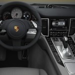 Cristal Green Metallic Porsche Panamera S Hybrid 2011 wallpaper Interior