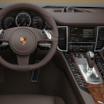GT Silver Metallic Porsche Panamera Turbo 2011 wallpaper Interior