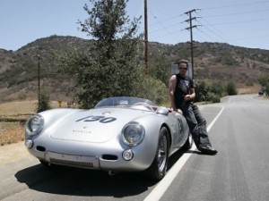 Celebrity car Kevin Dillon's Porsche 550 Spyder