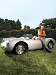 Celebrity car Kevin Dillon's Porsche 550 Spyder