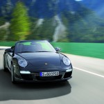 2011 Black Porsche 911 Black Edition Wallpaper Front view