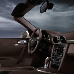 2011 Black Porsche 911 Carrera 4 Wallpaper Interior