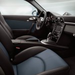 2011 Ice Blue Porsche 911 Turbo S Wallpaper Interior