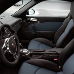 2011 Ice Blue Porsche 911 Turbo S Wallpaper Interior