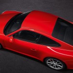 2011 Red Porsche 911 GT3 Wallpaper Side top view