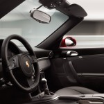 2011 Red Porsche 911 Turbo Cabriolet Wallpaper Interior