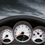 2011 Red Porsche 911 carrera 4S Wallpaper Interior Dashboard
